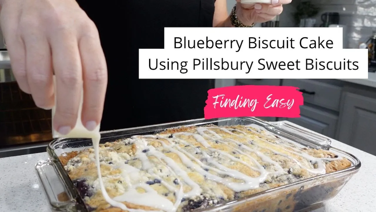 Blueberry Biscuit Cake